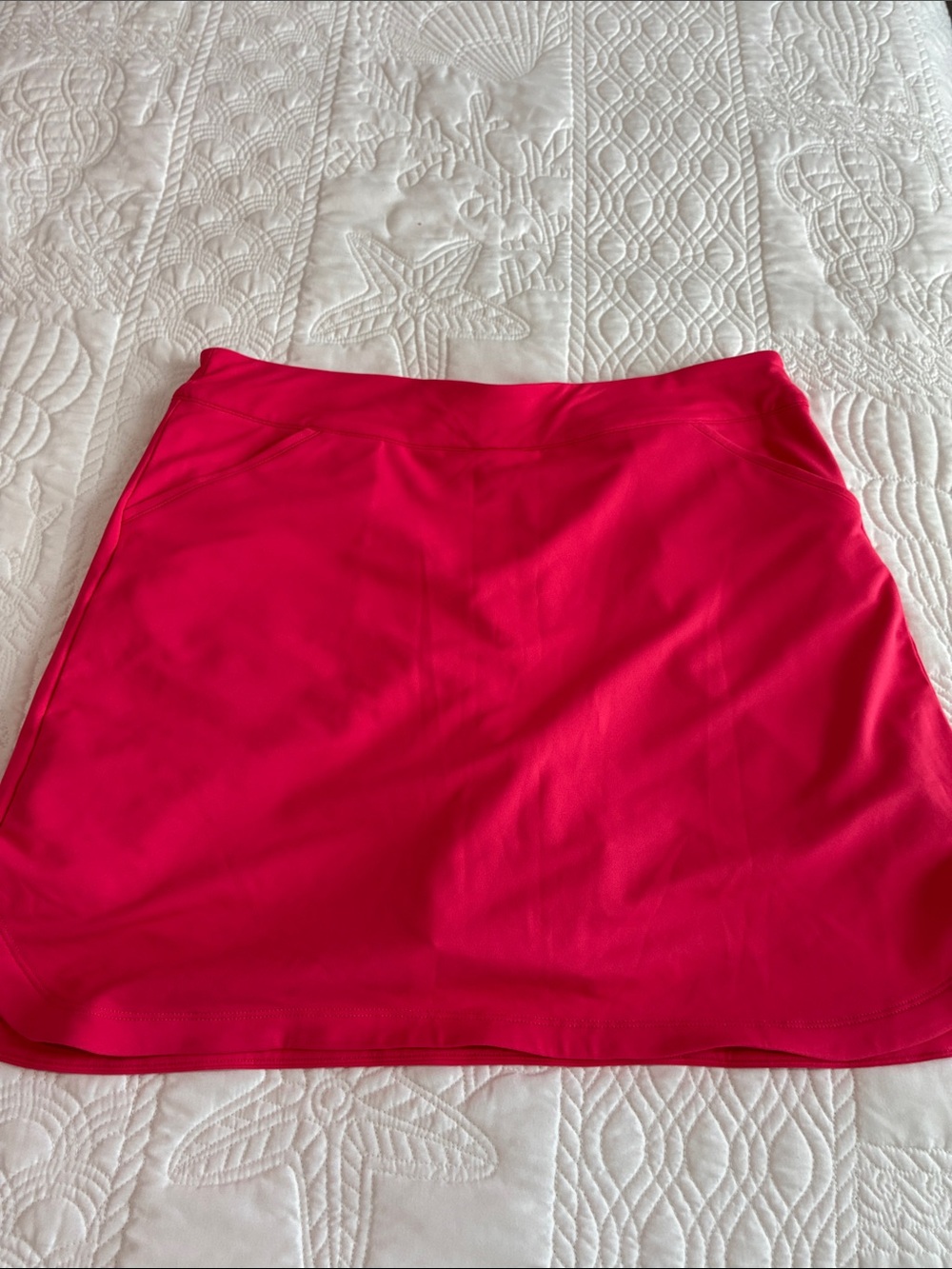 Peter Millar Solid Pink Athletic Skort